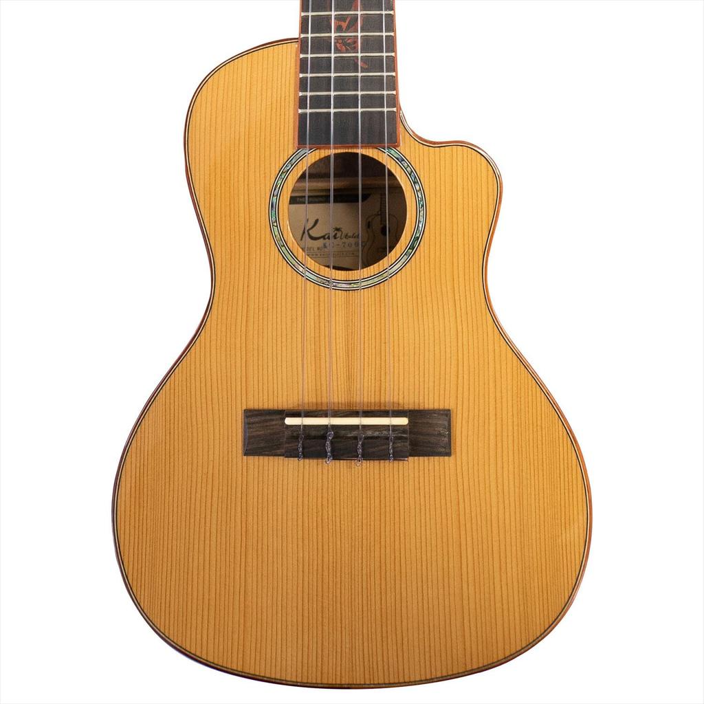 Укулеле концертного размера с внутренней проверкой [Kai UKULELE] KC-700C (с корпусом)
