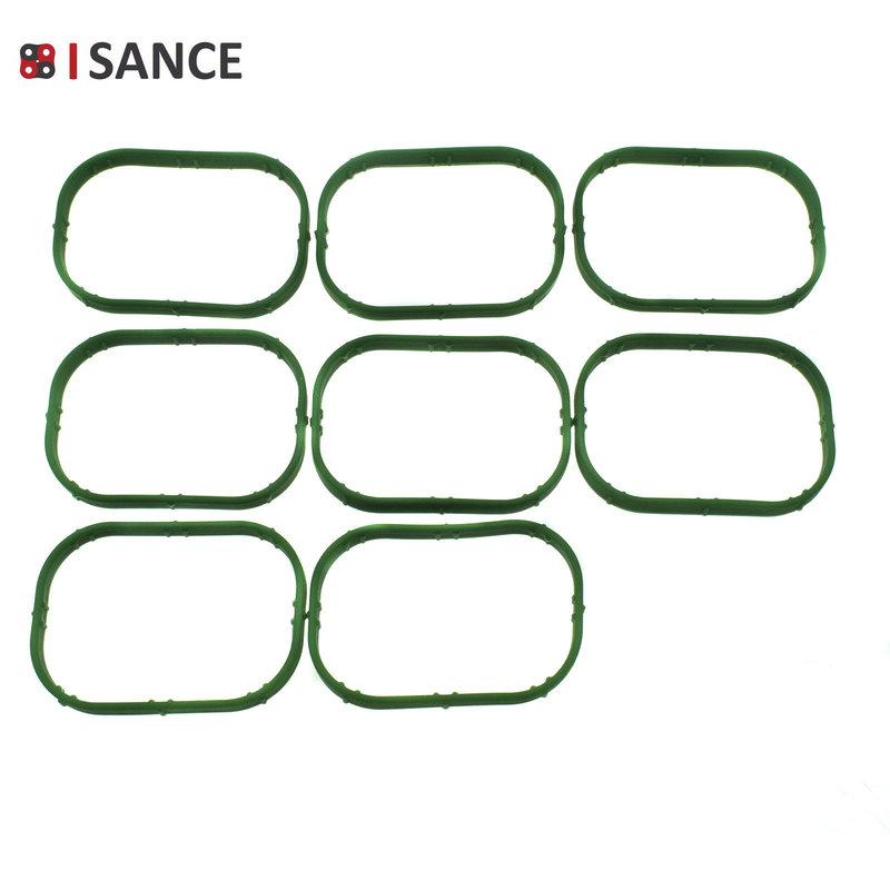 LR010881 Engine Intake Manifold Gasket Gaskets Seals Kit of 8 For Land Range Rover Sport LR4 5.0L 5000CC V8 2010 2011 2012 2013