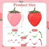 36 PCS Strawberry Hanging Swirl Banner, Strawberries Party Decorations Berry Theme First Birthday Hanging Swirl Ceiling Strawberries Birthday Banners