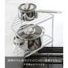 [Tower] Kitchen Corner Rack Black