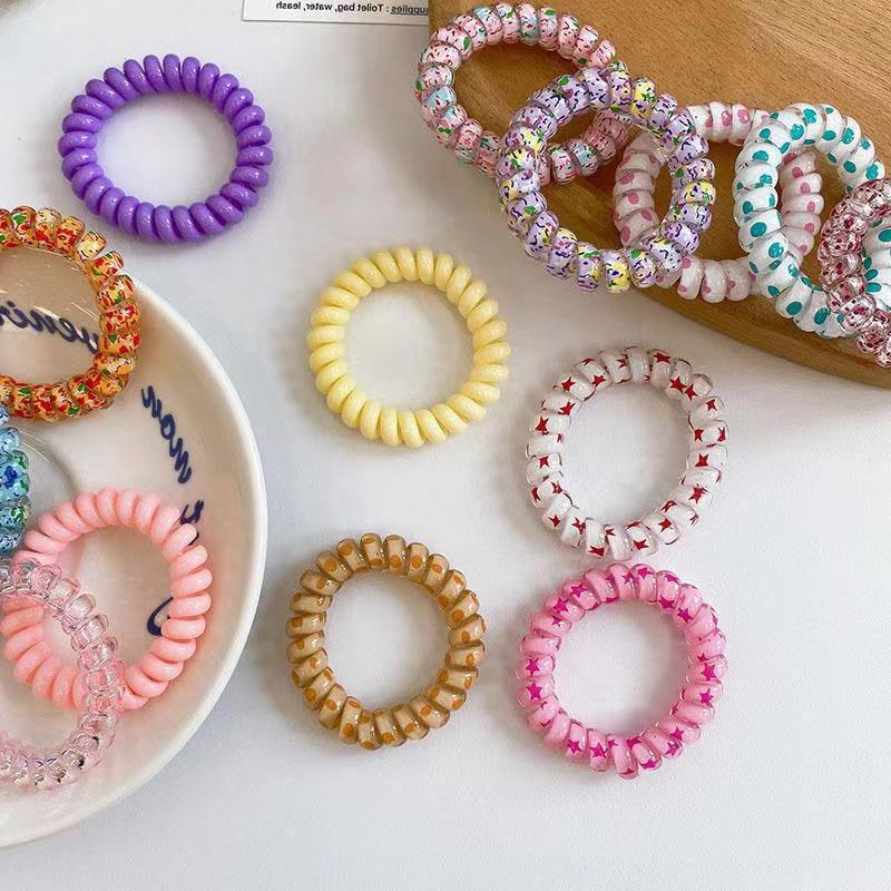 Summer Gradient Elastic Hair Band for Girls