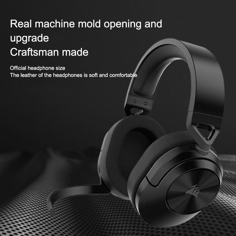 Сменные амбушюры для наушников Corsair Hs55 Pro Hs65 Беспроводные наушники Гарнитура Амбушюры Ремонтные детали Губка