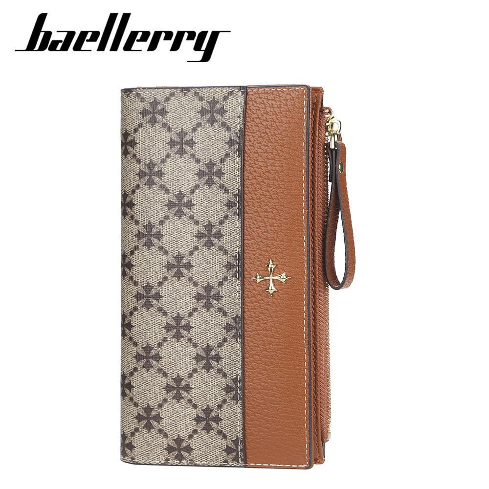 Pu Leather Vintage Wallet For Women With Multiple Card Slots And Zipper Closure For Daily Use