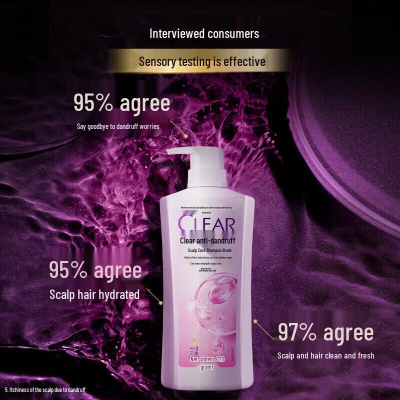 Clear Anti-Dandruff Moisturizing Shampoo