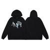 882 Amiri Colorful Letter Printing Spring and Autumn Loose Plus Size Thin High-quality Cotton Hooded Couple Hoodie