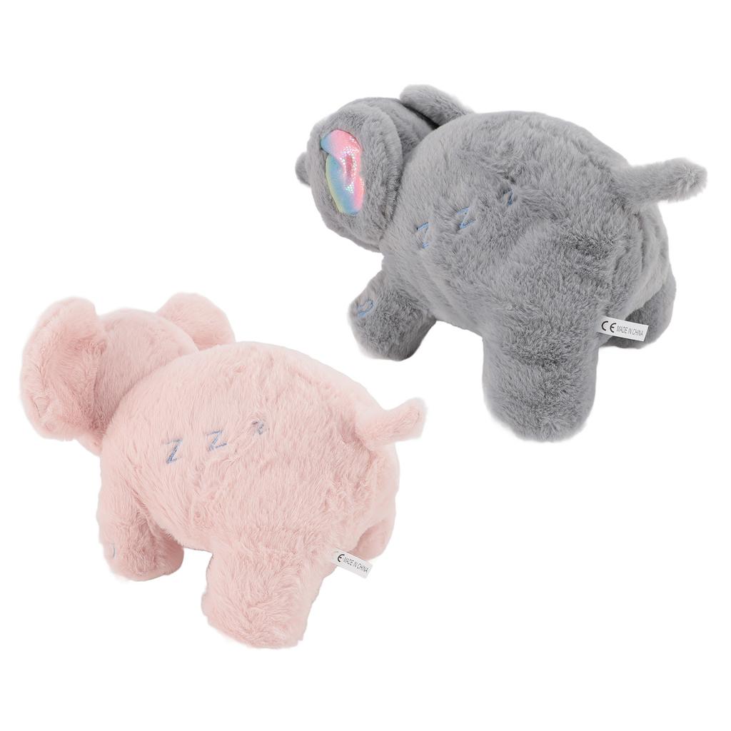 Bedtime Baby Soothers for Sleep Lullaby Music Calming Light Breathing Stuffed Animal Comforting Toy