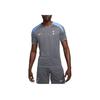 Dri-Fit Tottenham Hotspur Strike Outdoor Casual Sports Crew Neck Short Sleeve Football Shirt Men Tops Dark-Gray FN9823-024
