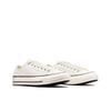 Converse Chuck 70 Low Canvas & Leather - Белые кроссовки унисекс Egret Beach-Stone Black A08762C