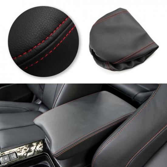Center Armrest Lid Box Leather Cover For Mitsubishi Eclipse Cross 2018-