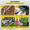 6x300 ft Heavy Duty PP Woven Weed Barrier Landscape Ground Cover 2.4Oz