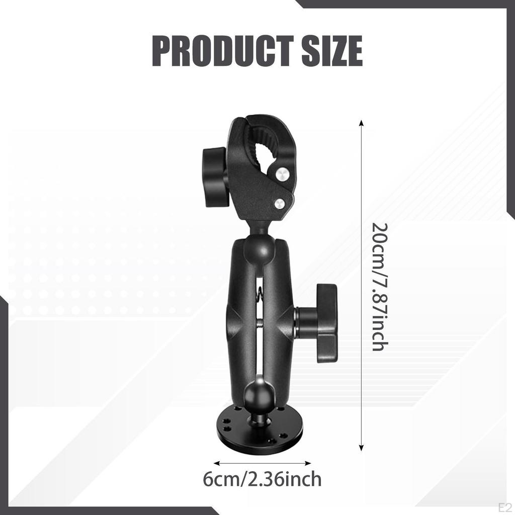 Регулируемый стабилизатор троллингового мотора на 360° с основанием из алюминиевого сплава и полипропилена для пресной воды