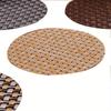 1 шт ПВХ тканые подставки под стаканы ресторан изоляционная подкладка для воды теплоизоляция нескользящий коврик для стола