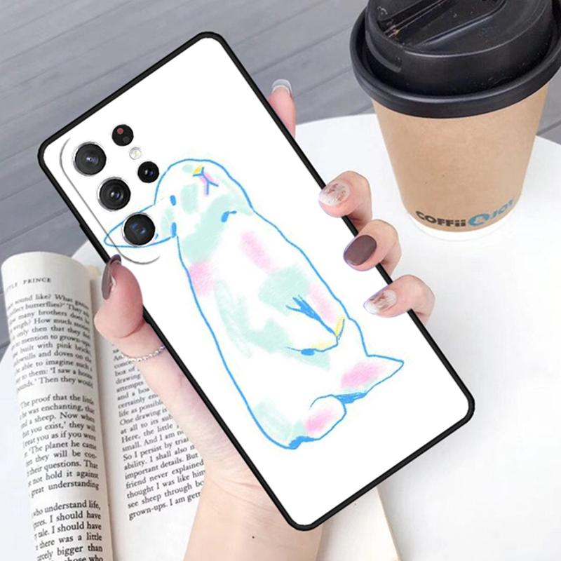 Чехол для телефона Зайчики Для Samsung Galaxy S24 S25 Ultra S21 S22 Ultra S10E Note 10 Plus Note 20 FE S23