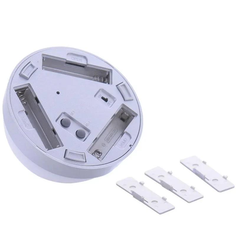 Проекционный будильник, цифровой будильник, меняющий цвет, светодиодный волшебный звездный проектор, часы Night Li