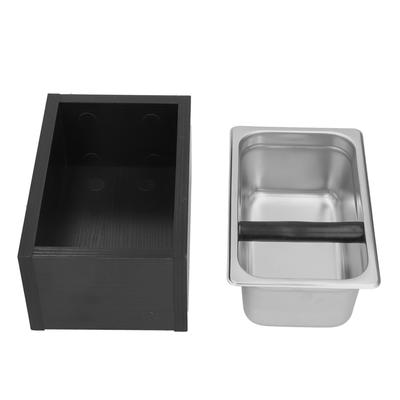 Корзина для кофейных отходов, большая, из нержавеющей стали, съемная, для кофейной гущи, для кафе, дома