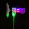 Wind Powered Mini Windmill LED Light Warning Effect E-bike Decorative Accessories  Handlebar