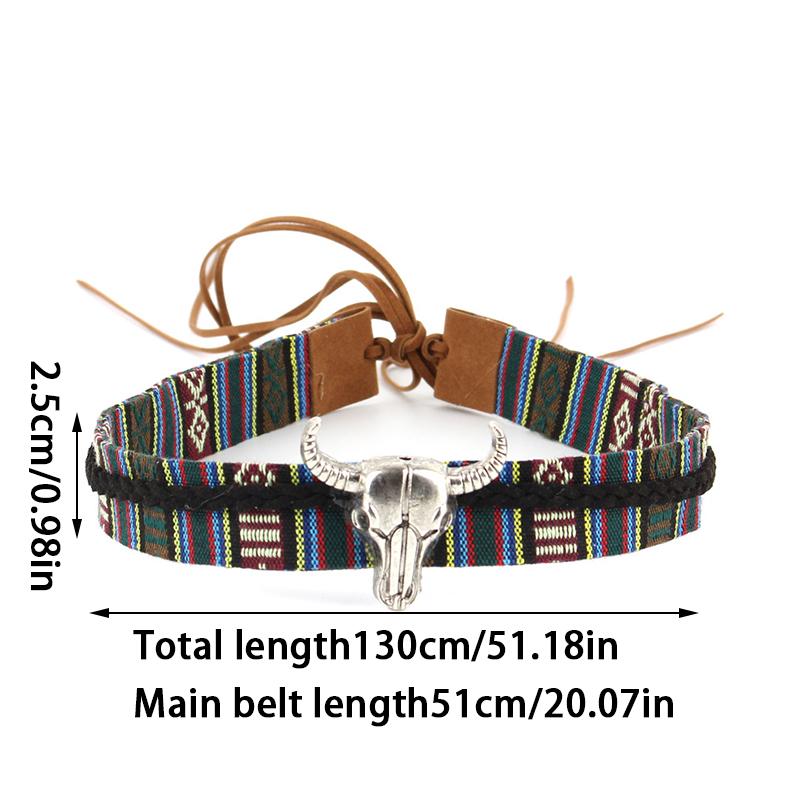 Men Women Hat Belts Braid Hat Bands Adjustable Cowboy Hat Accessories Classic Cowboy Hat Bands