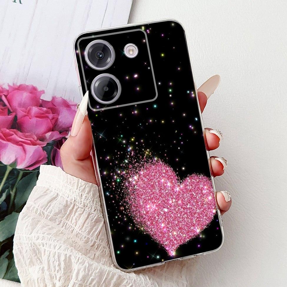 Для Xiaomi Poco M7 Pro 5G Чехол Прозрачный Модный Роскошный Мультяшный Забавный Крутой Расписной Мягкий Чехол для Телефона Для Poco M7 Pro 5G Задняя Крышка