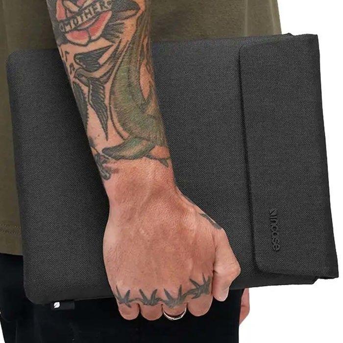 Housse pour Tablette 11" - INCACE - Crosstown - Woolenex Ultra Résistant - Noir - Protection Efficace