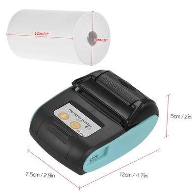 PT-210 58MM Портативный термопринтер Bluetooth Мини-термопринтер для Android для IOS портативный принтер для iphone