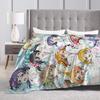 Love Live!  Blanket  Super Soft Comfortable Plush Throw Blanket For Living Room Camping Flannel Bedspread Bed Cover
