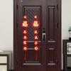 Hollow Spring Festival Hanging Couplet with Tassels Spring Festival Door Ornament  Living Room