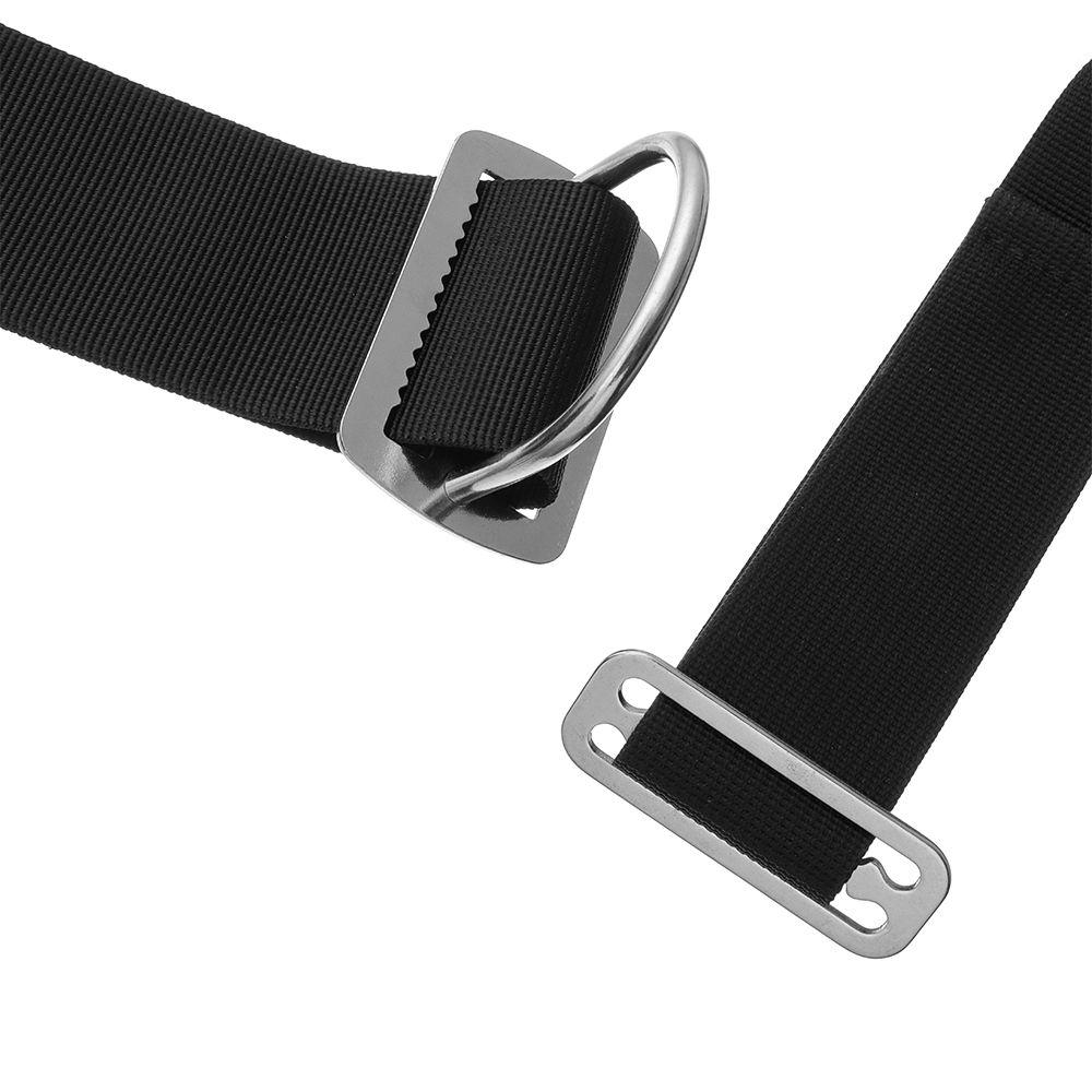 Строповая система для фридайвинга, фиксатор, ограничитель, пояс для грузов для дайвинга, скользящее кольцо D