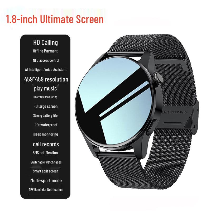 Умные часы Watch8: Новый многофункциональный Bluetooth, водонепроницаемый, NFC-оплата, спорт, музыка T05.