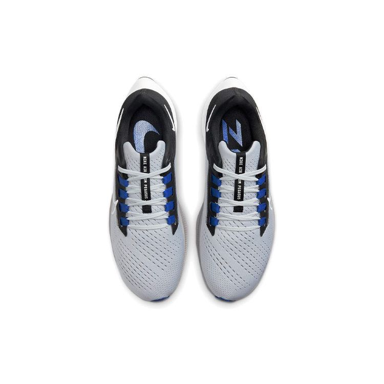 Nike Air Zoom Pegasus 38 Wolf Grey Мужские кроссовки Черные Hyper-Royal White CW7356-006