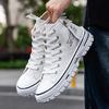 Summer New Breathable High Top Men's Canvas Shoes Trend Casual Board Shoes