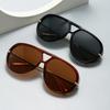 Новые солнцезащитные очки-авиаторы с металлической оправой для женщин и мужчин, круглые солнцезащитные очки, женские круглые очки, Oculos De Sol для мужчин и женщин