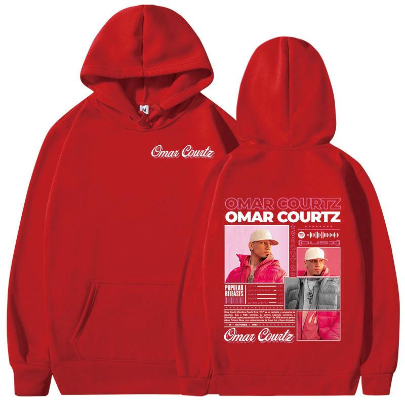 Omar Courtz Primera Musa Hoodies Men's Women Clothing Fashion Hip Hop Hooded Sweatshirts Casual Long Sleeves Oversized Pullovers