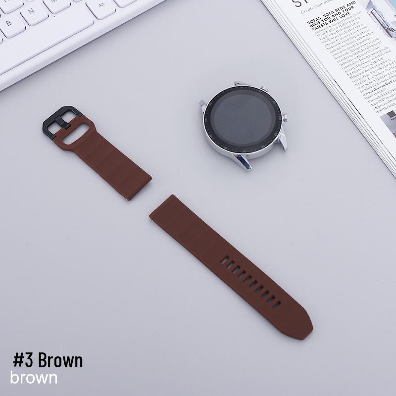 22-мм силиконовый ремешок для часов с быстрой заменой для Samsung и Huawei Wave Motion