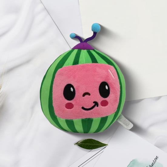 Мягкая плюшевая игрушка-кукла в виде арбуза, подарок для детей, мальчиков и девочек, мягкий полипропиленовый хлопок, наполнитель 3D, веселая фруктовая подушка, подарок для детей