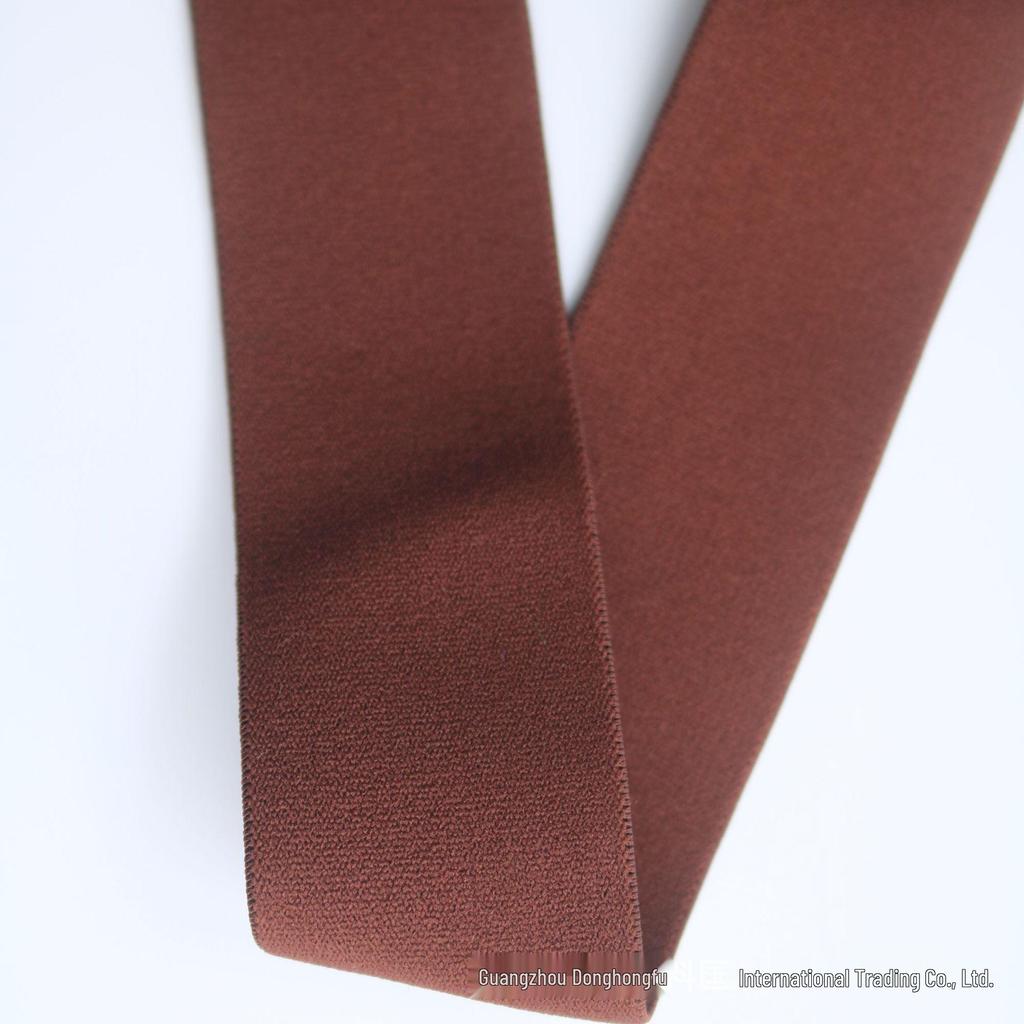 High-Elastic Polyester Imitation Nylon Band for Waistbands and Skirts