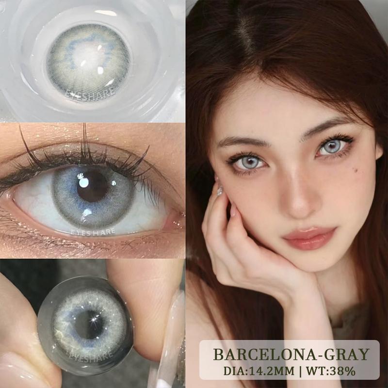 AMARA LENSES 2pcs Color Contact Lenses For Eyes Colored Lenses Eye Cosmetics Natural Contact Lense Yearly Cosplay Beautiful Puppiletes