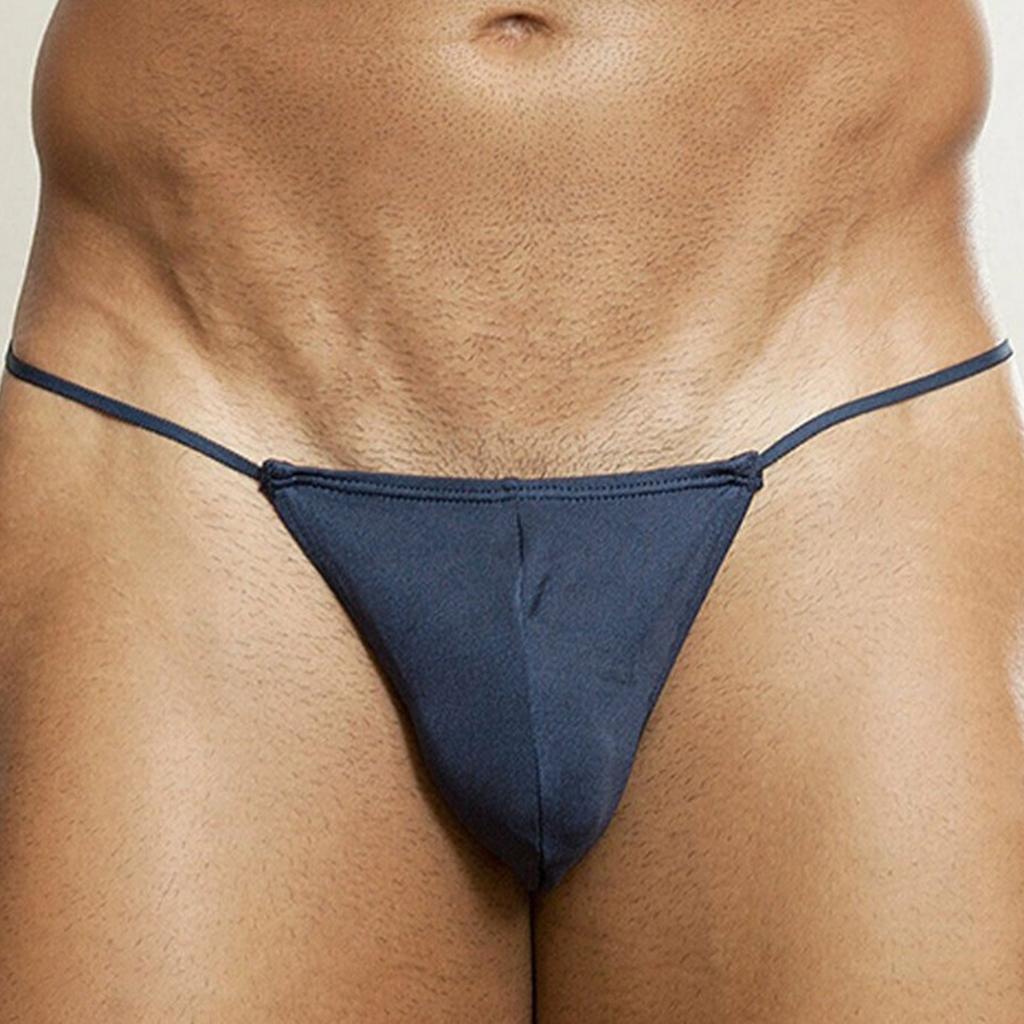 Мужские сексуальные трусы-стринги с карманами T-Pants