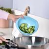 Утолщенная бытовая корзина для мытья риса и сито - Большой кухонный сливной таз
