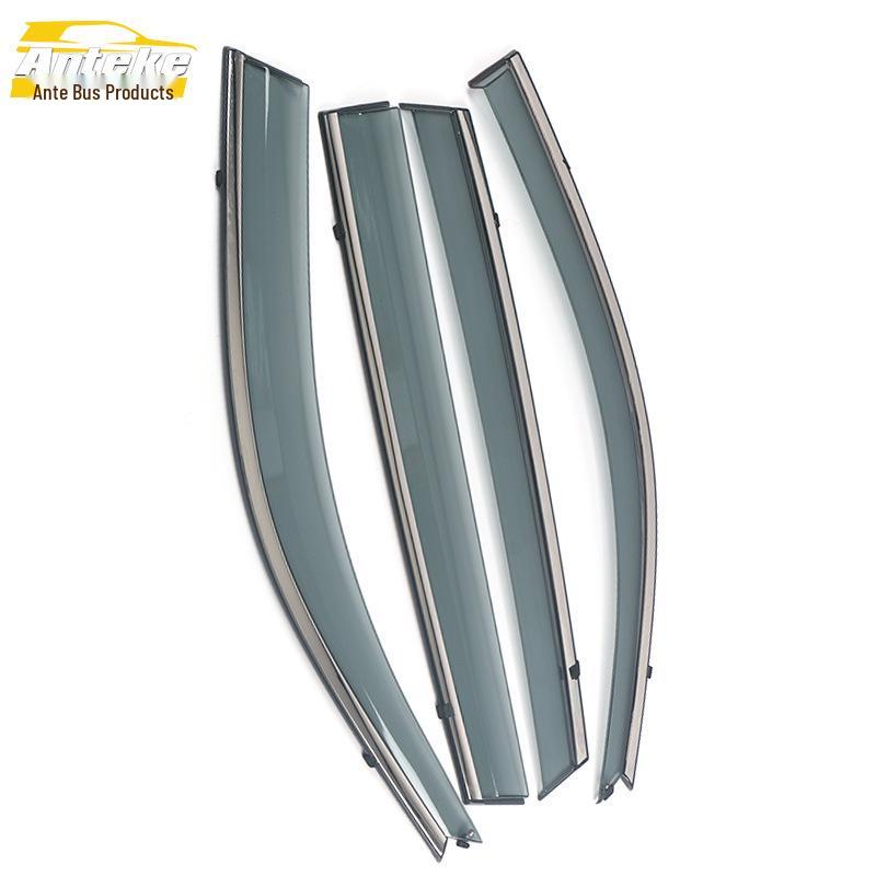 Lifan X60 Rain Guards: 3D Stainless Steel Deflector Trim for Exterior Modification