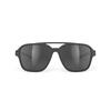 CROZE Black Lens 57mm [RUDYPROJECT] Sunglasses, Matte/Smoke, Width