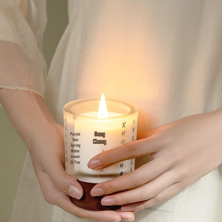 Song Dynasty Zide Series Osmanthus Scented Candle - Home Decor, Birthday Gift, Party Favor.