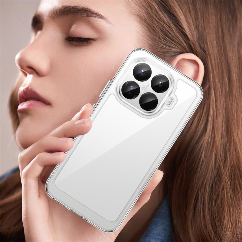 Для Xiaomi 17T Pro Чехол Прозрачный Роскошный Силиконовый ПК Защита ТПУ Ударопрочный Чехол Xiaomi 17T Pro Чехол Xiaomi 17T Pro Чехол