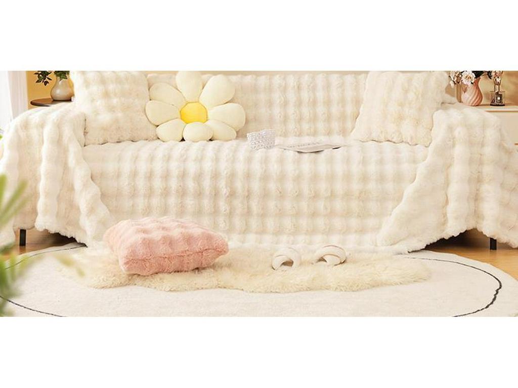 Мягкий нескользящий чехол для дивана, полное покрытие, утолщенный для зимы, универсальный для всех сезонов