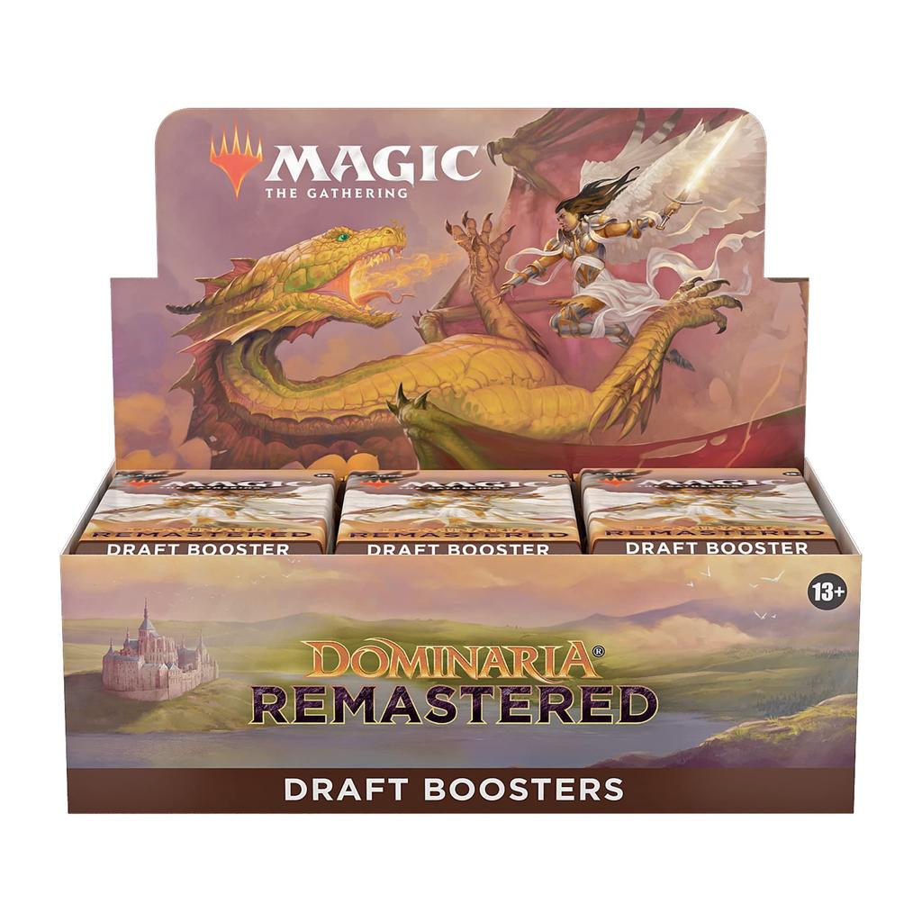 The Gathering Dominaria Remastered Draft Booster English Version 36 Packs MTG Trading Card Wizards of the Coast D15040000 Magic