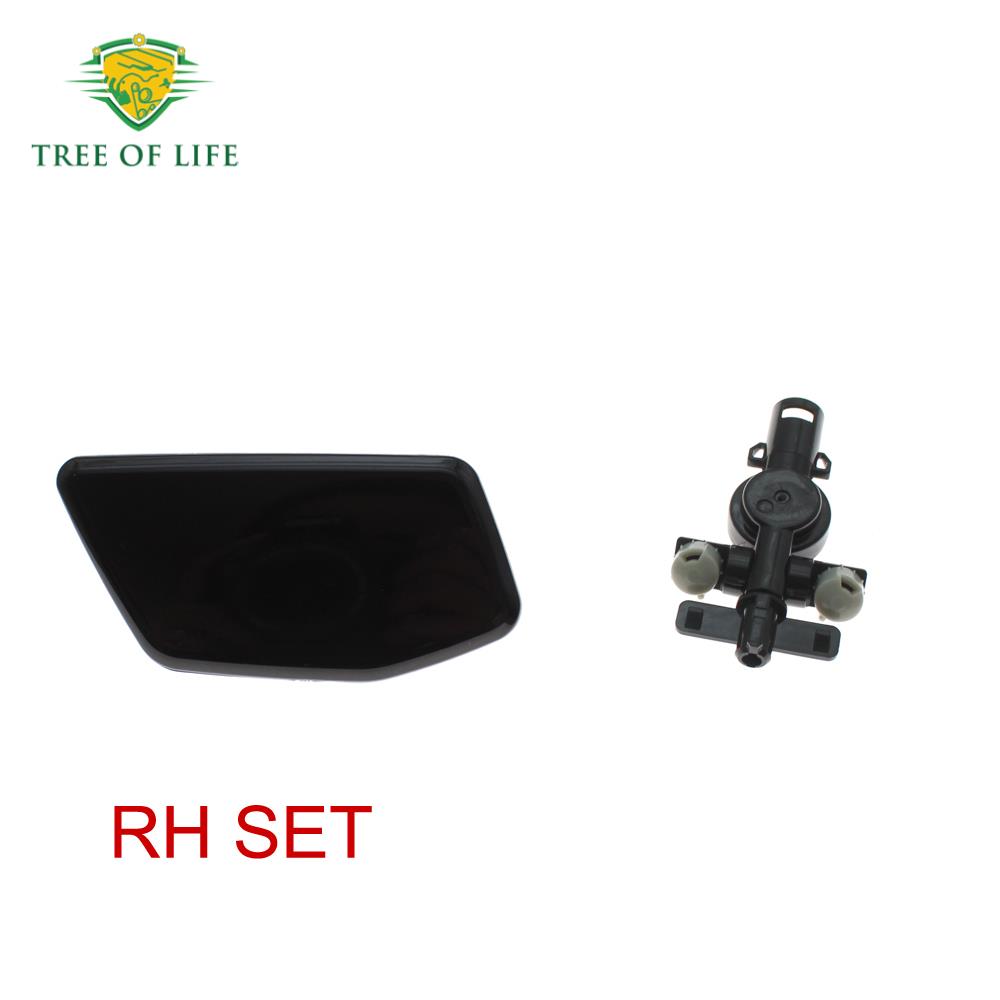 For SUBARU BRZ (Z10) 2012 2013 2014 2015 Front Headlight Washer Nozzle Cover Headlamp Water Spray Jet Cap 86636CA230 86636CA220