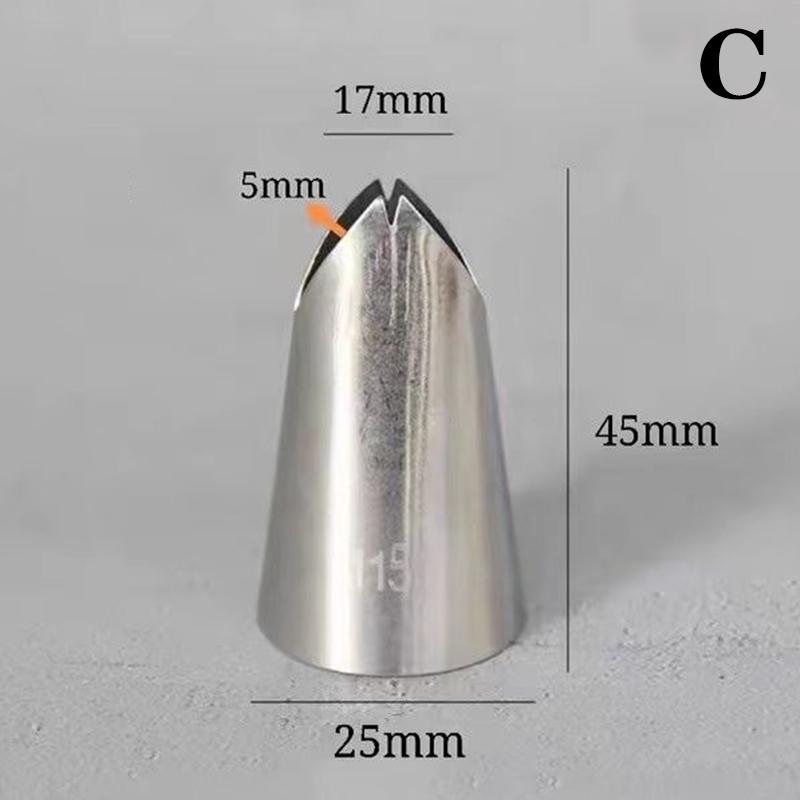 Bow Tie Piping Tip Stainless Steel Leaf Lily Fondant Cream Squeeze Nozzle Cookie Cake Decorating Kitchen Baking Tools