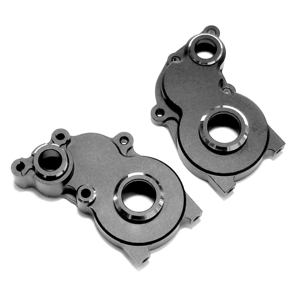 Алюминиевая Металлическая Крышка Корпуса Коробки Передач GearBox Черная Для Tamiya 58719 1/10 RC BBX BB01 Высокопроизводительный 2WD Внедорожный Багги