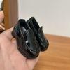 Internal length 5.9 * 2.5cm Dolls Bright Leather Boots Dress Up Footwear  for 1/4 BJD Dolls