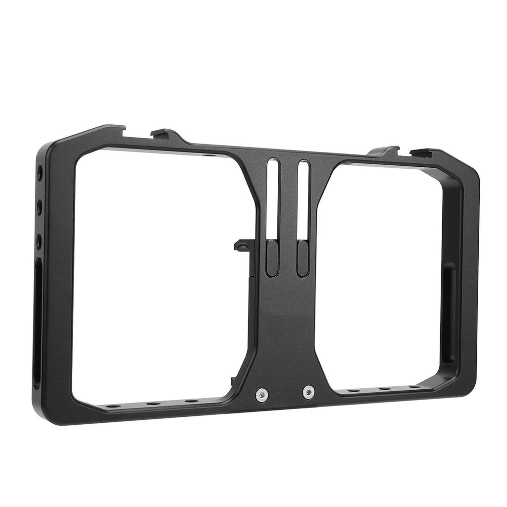 Smartphone Video Rig Aluminum Alloy Phone Cage Stabilizer Grip Frame with Hot Shoe Mount 14 Inch