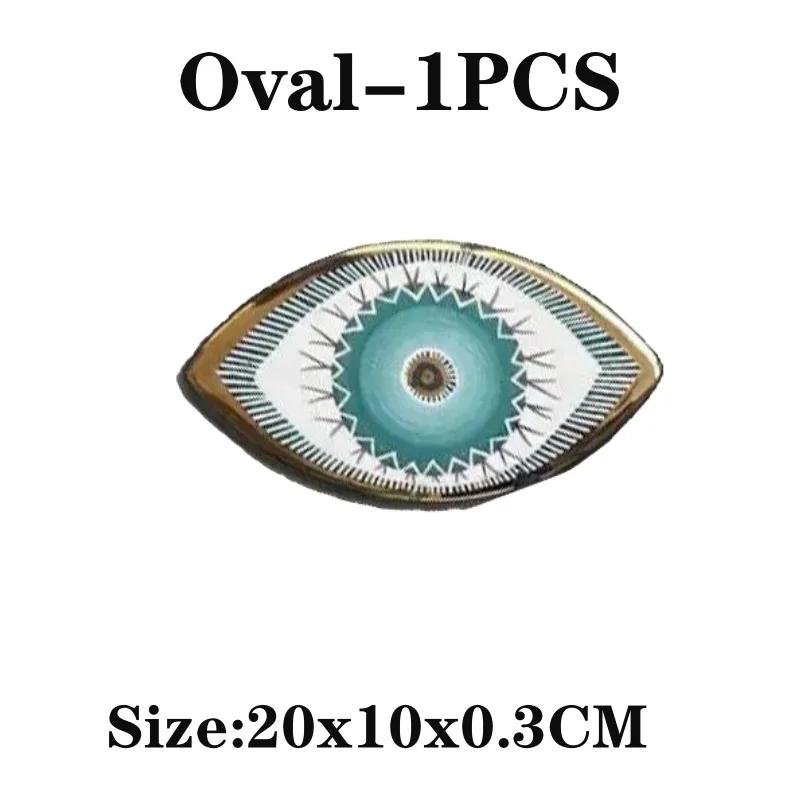 5 шт. настенных украшений, легко устанавливаемых, настенных, декоративных, турецких, греческих, синих, настенных, подвесных, от сглаза